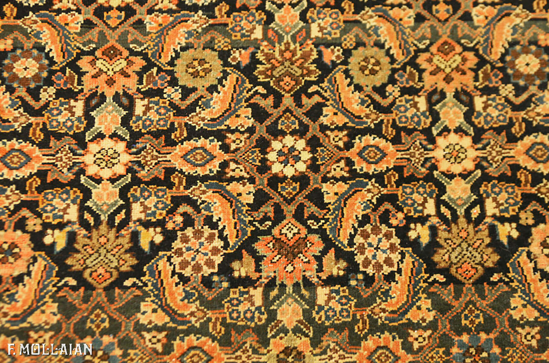 Teppich Spur Persischer Antiker Saruk Farahan n°:93389304